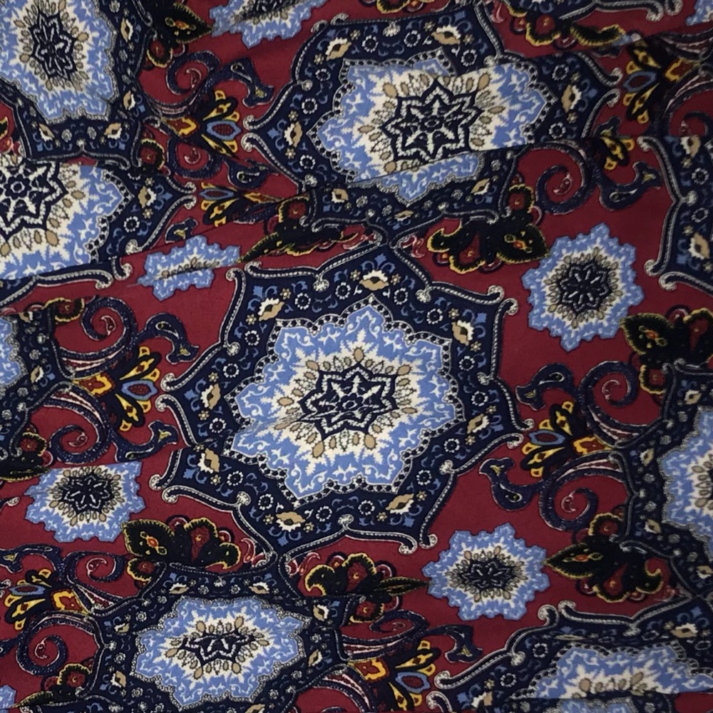 Off Shoulder Blue pattern blouse 💗 - Picture 2 of 2